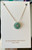 Crystal Madeline Burst Necklace, Emerald