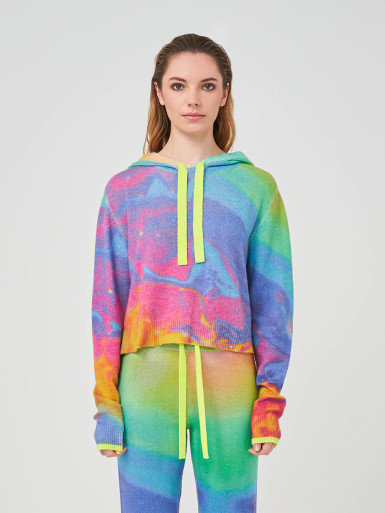 Rainbow Lava Hoodie