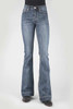 High Rise Flare Fit Jeans - front