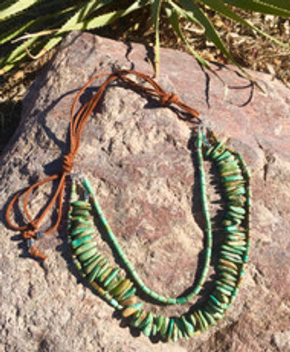 Tucson Leather Necklace