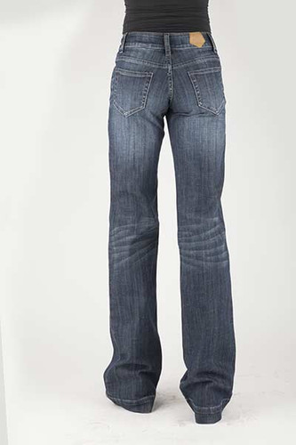 Ella Plain Pocket Trouser Jean (back)