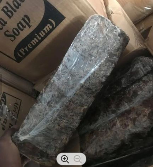 Raw African Black Soap (20 kg/44 lbs) 100% Natural Raw Soap for Acne, Eczema, Psoriasis, Scar Removal Face And Body Wash. Handmade
