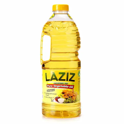 Laziz Vegetable Oil 3 Litres