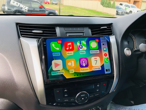 Extnix Nissan NAVARA NP300 D23 Wireless Apple CarPlay Android Infotainment System 2K Screen 8 + 128 GB