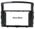 EXTNIX Mitsubishi Pajero 2006-2020 Fascia Frame for 9” Android Systems Gloss Black