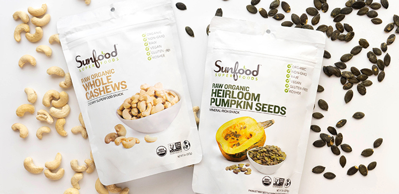 Shop All - Nuts, Seeds, Snacks - Sunfood