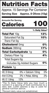 Olives, Black Botija, Pitted, 8oz, Organic, Raw - Nutrition Facts