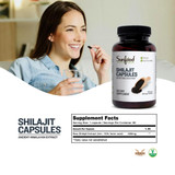 Shilajit Capsules 500mg 90ct - Supplement Facts