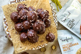 Chocolate-Covered Fudge Brownie Truffles Chocolate-Covered Fudge Brownie Truffles