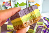 No-Bake King Cake Cheesecake Bars 