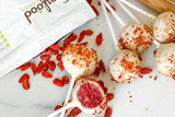 Red Velvet Cake Pops (Gluten-free & Vegan)