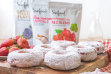 Strawberry Red Blend Vegan Donuts