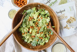 Vegan Caesar Salad with Hemp Parmesan 