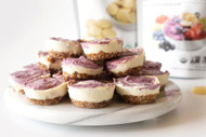 Plant-based Açaí Maqui Cheesecake Cups