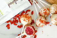 Red Velvet Cake Pops (Gluten-free & Vegan)