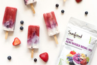 Red, White, and Blueberry Superfood Popsicles
