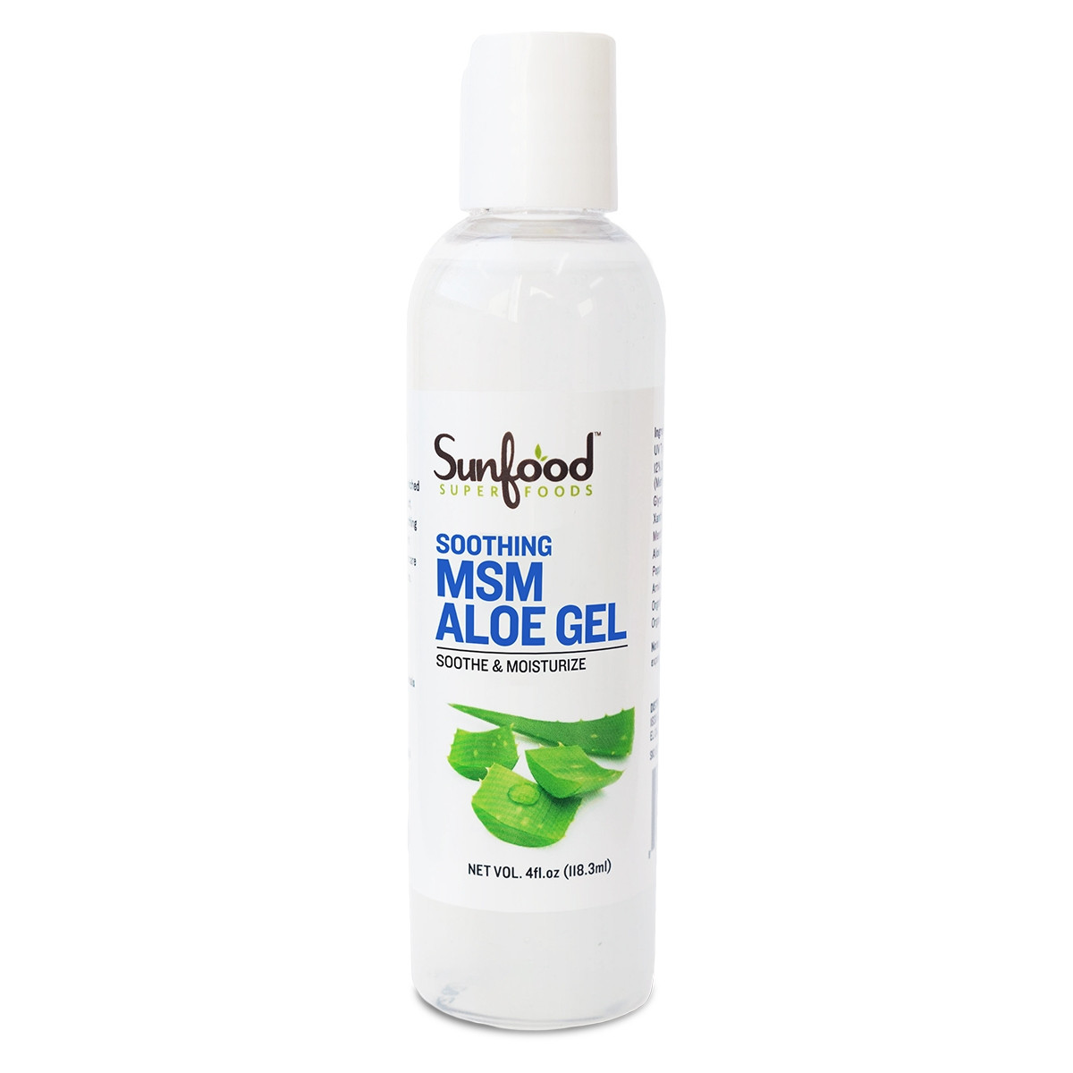 Aloe MSM Gel, 4fl.oz Sunfood