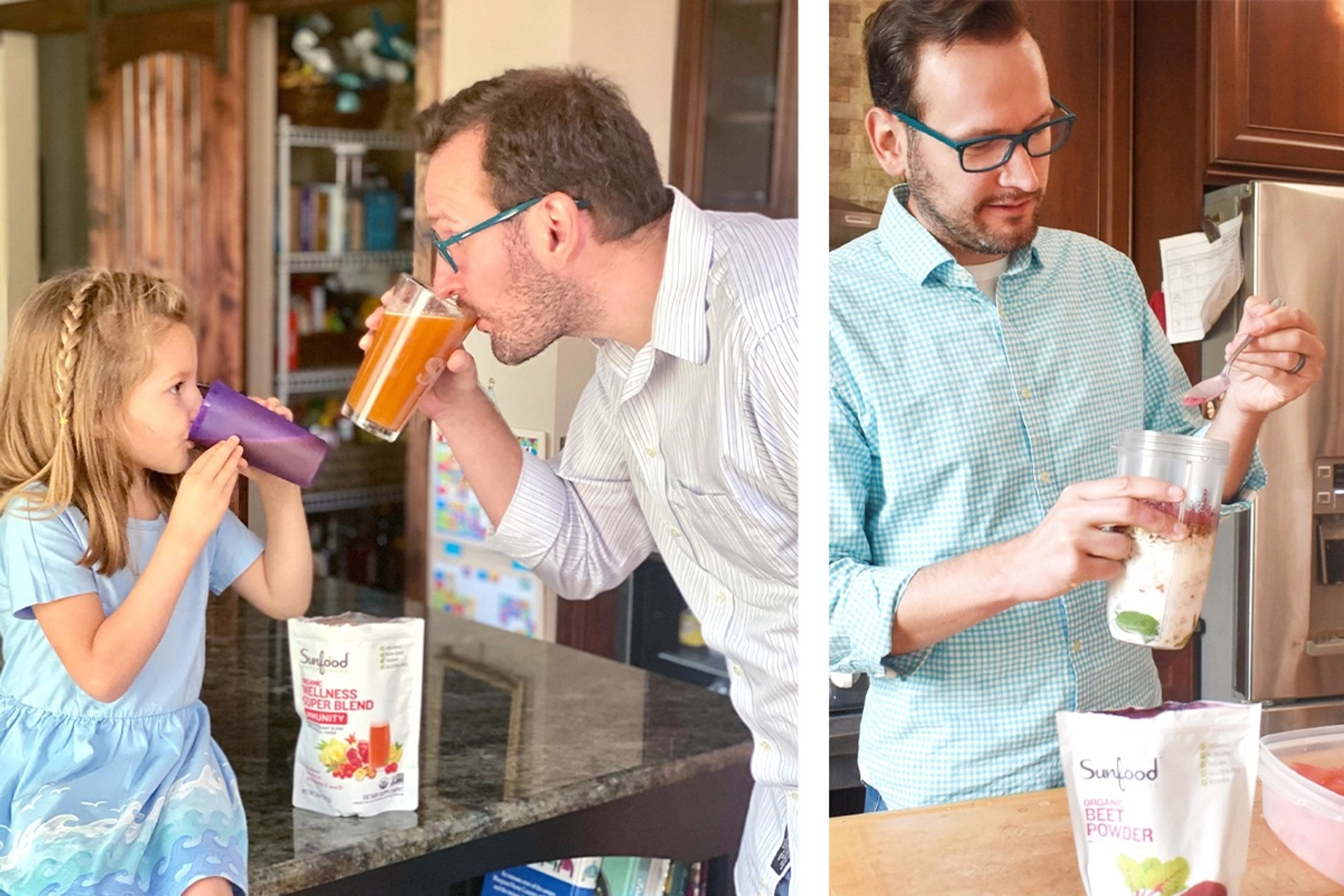 How Superfoods Help Make Life Easier for this Super Dad