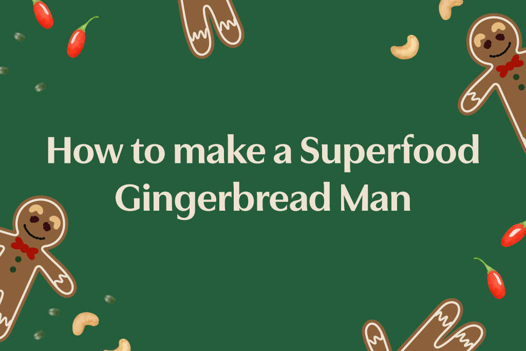 How to Make a Superfood Gingerbread Man