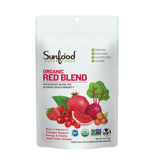 Organic Red Blend, 4oz - Front Organic Red Blend, 4oz - Front