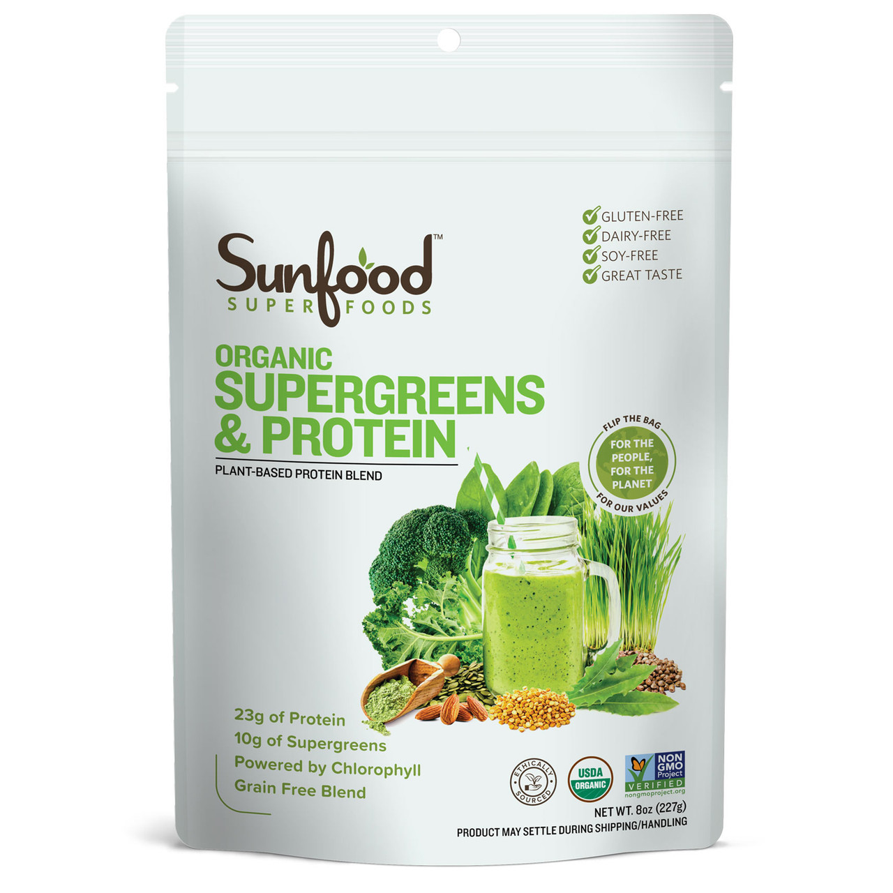 Image of Supergreens & Protein, Organic