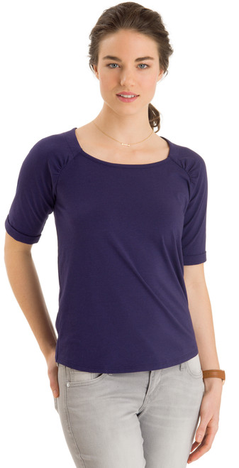 Dark Plum Heather|Prune foncé chiné