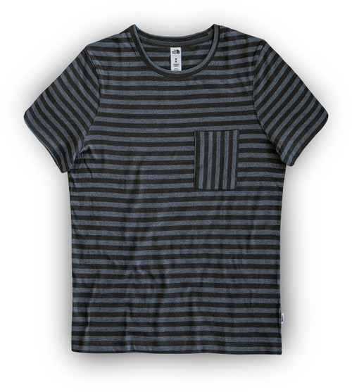 New Taupe Green Stripe|Rayure nouveau vert taupe