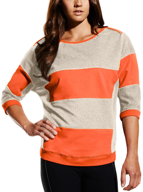 OrangeAurora/HthrOatmeal|Aurore orange/Avoine ch.