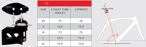 5038-815 Ridley Noah Tri/TT Seat Clamp (2 Position)