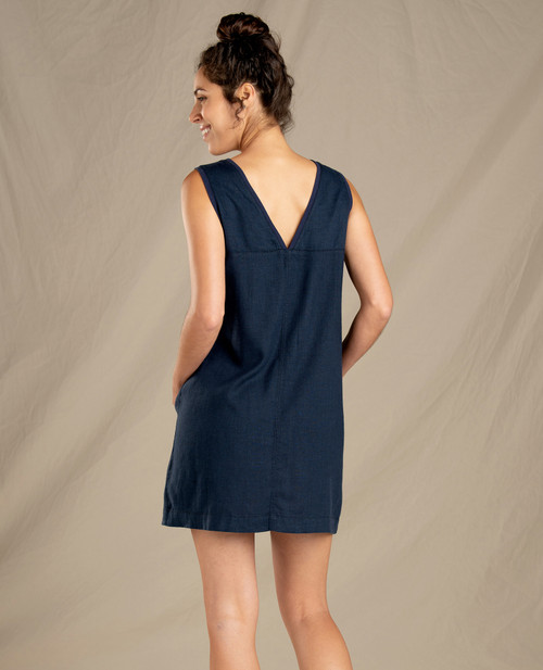 5063-121 Toad &Co Tara Hemp Sleeveless Dress - Women's