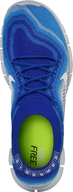 5032-940 Nike Free Flyknit Road Running Shoes - Men's