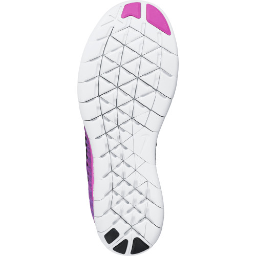 5046-813 Nike Free Run Flyknit Road Running Shoes - Women's
