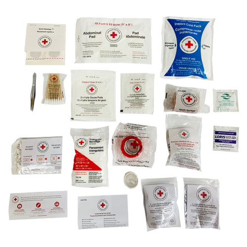 6015-207 Canadian Red Cross Fundamental First Aid Kit