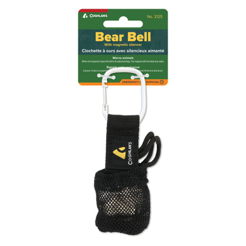 6013-531 Coghlan's Bear Bell with Carabiner