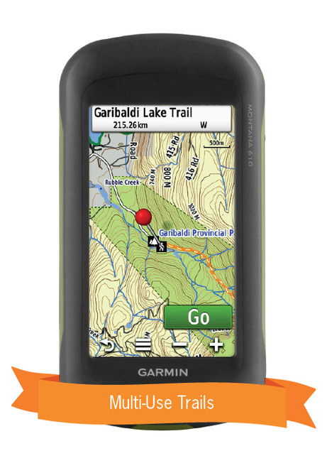 5049-296 Backroad Mapbooks British Columbia GPS Map SD