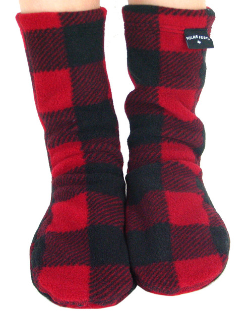 6003-103 Polar Feet Non Skid Fleece Socks - Youths