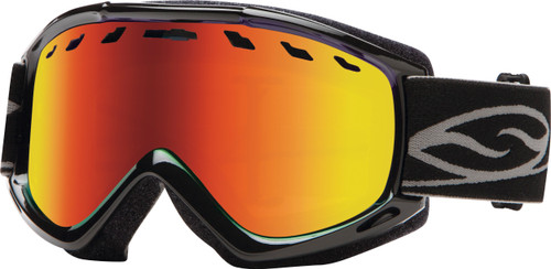 Black/Red Sol X Mirror|Noir/Rouge Sol-X miroir