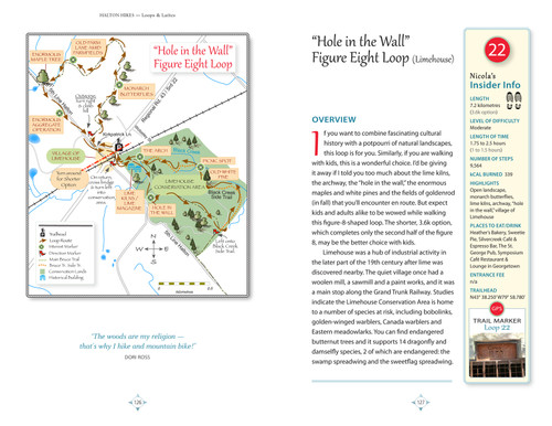 5055-496 Loops & Lattes Hiking Guides Halton Hikes