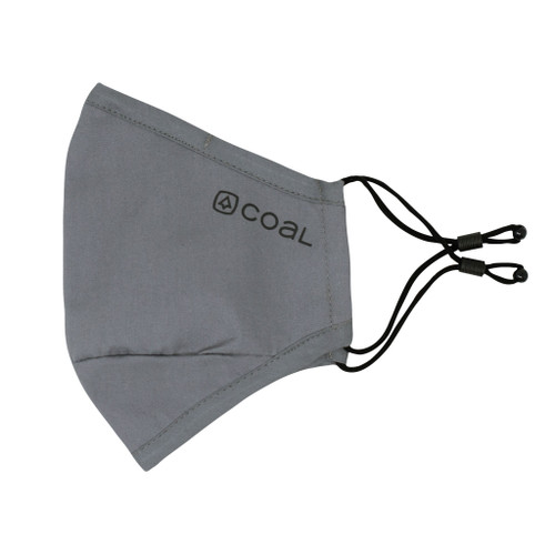 6011-898 Coal Ergo Face Mask 3 Pack - Unisex