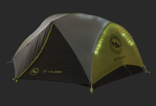 5046-242 Big Agnes Krumholtz Ultralight 2-Person mtnGLO Tent