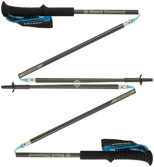 5042-701 Black Diamond Distance Carbon Z Poles - Unisex
