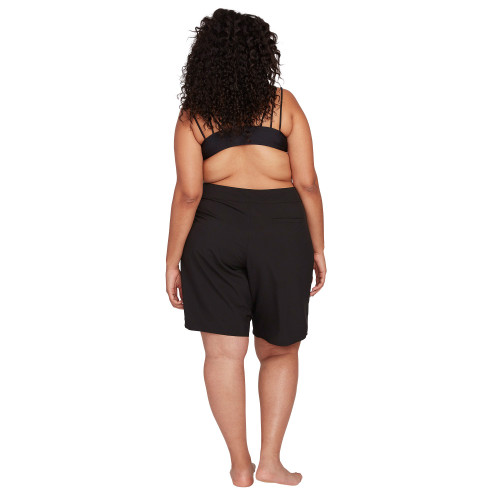 6008-872 Volcom Simply Solid 11" Boardshorts Plus - Women's