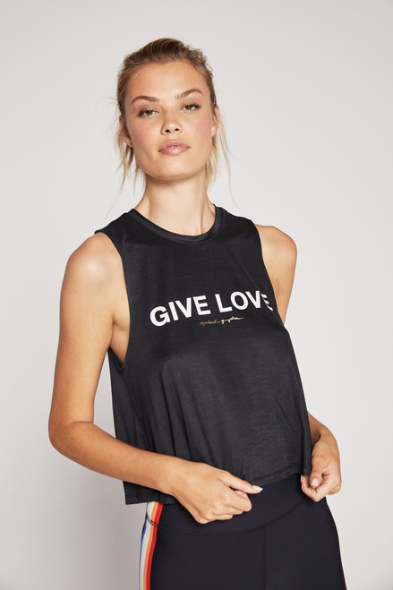 6000-162 Spiritual Gangster Active Crop Tank - Women's