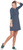 Deep Navy Thin Stripe|Rayures fines ultramarin
