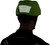 5059-091 Shimano High-Visible Helmet Cover - Unisex