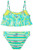 5041-197 Roxy Palm Print Flutter Two-Piece Swimsuit - Girls' - Youths