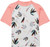 Light Grey Tropical Mix P|Motif mél.tropical gris