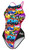 Multi Color Dark Pink|Rose foncé multicolore