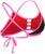 6008-727 TYR Solids Pacific Tieback Bikini Top - Women's