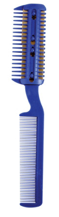 8" Razor Comb with 5 Extra Blades